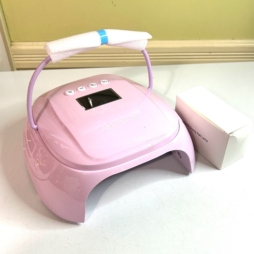 Lilac Purple Cordless Rechargeable UV LED Nail Dryer - Picture 10 of 15